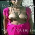 Horny housewives personals