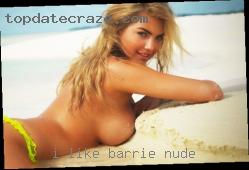I like Barrie nude a natural flow with people.